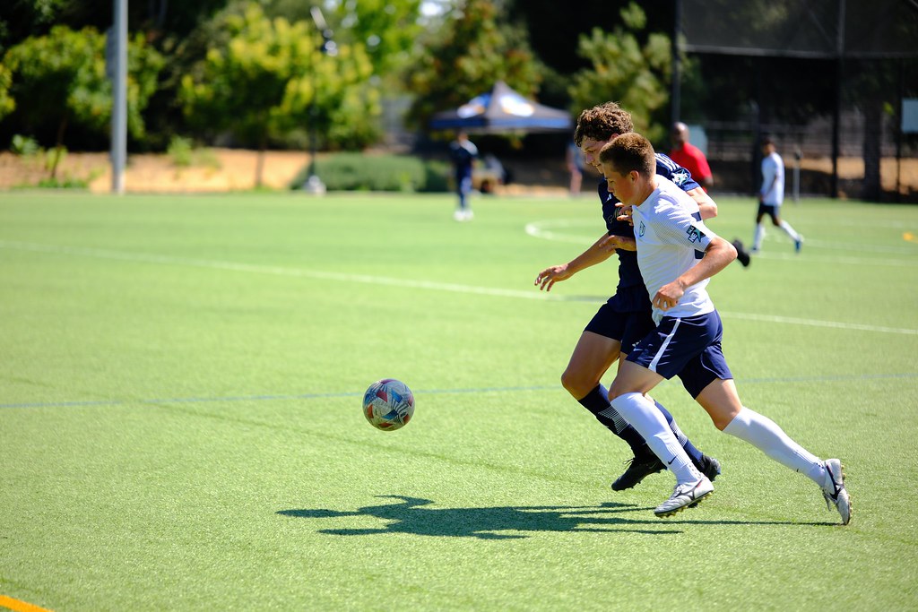 Johny Vino sports action photograph of a youth soccer game