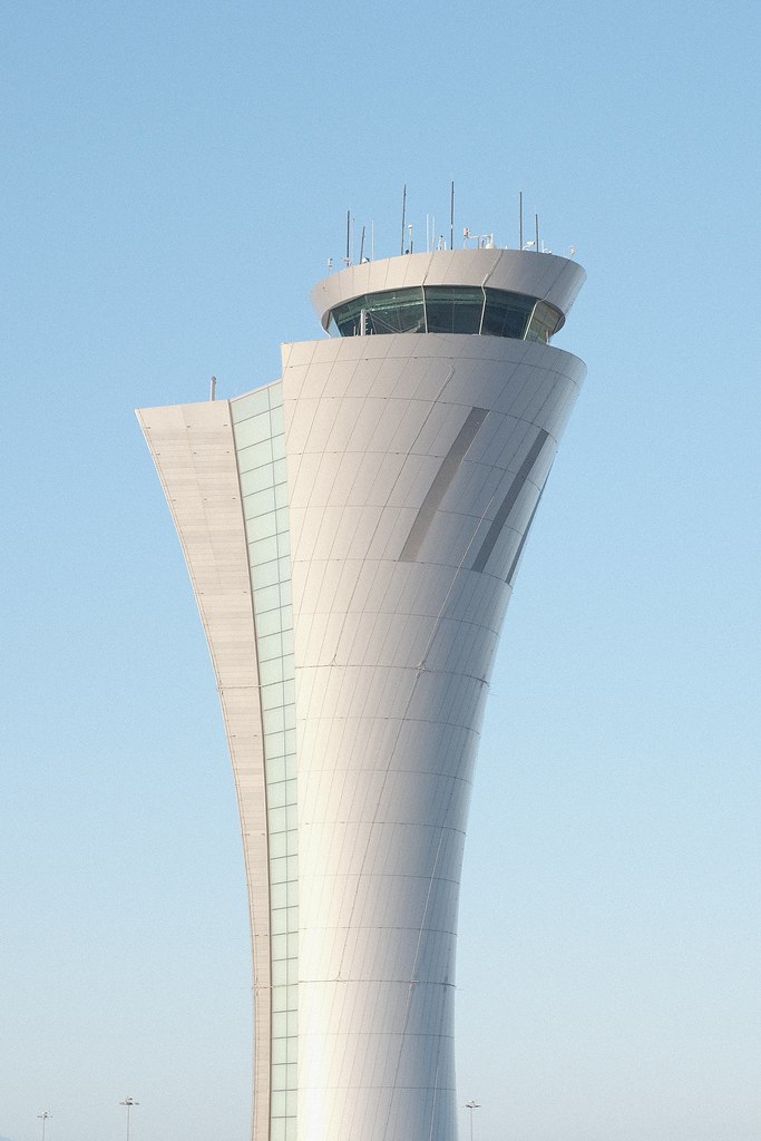 Johny Vino architecture photograph of a modern twisting tower