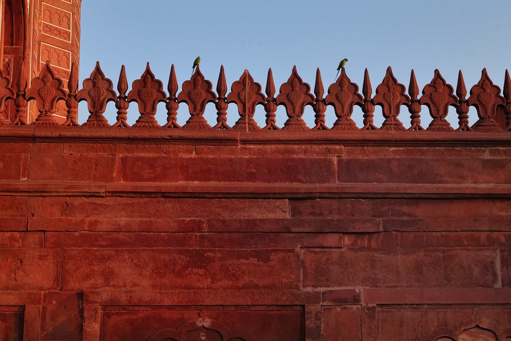 Johny Vino architecture photograph of Red Fort architectural detail